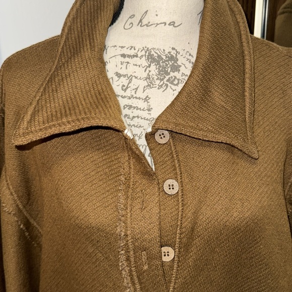 Women’s new Free People one size fit out cape brown brand new - Picture 5 of 9